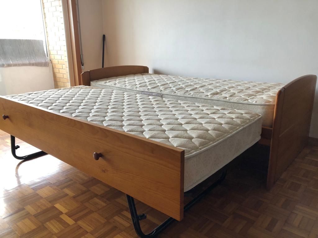 Cama dupla c/ oferta estúdio completo