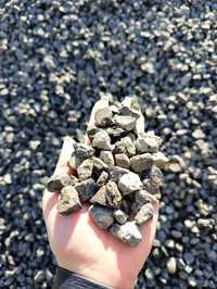 Kamienie ozdobne - grys bazaltowy 8-16
