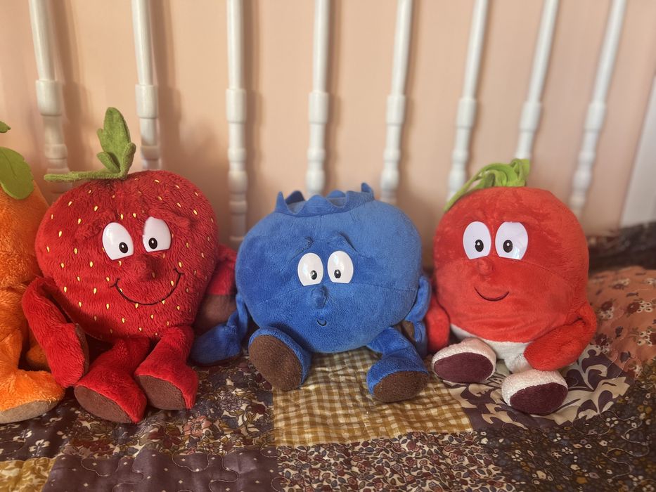 Іграшки Лохина морква полуниця баклажан редиска Goodness Gang