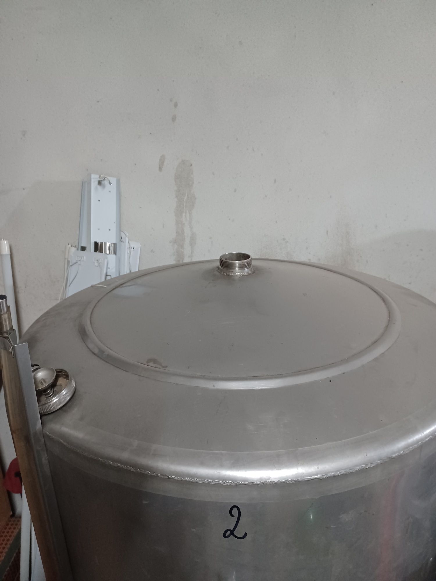 Cuba inox 500 litros bom estado .