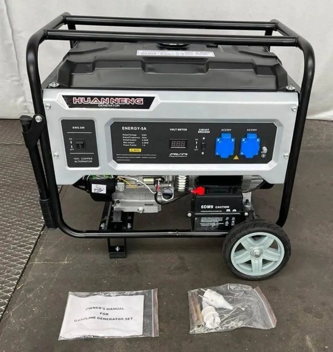 Бензиновий генератор Huanneng Energy-5A (5 кВт) (ДОСТАВКА)