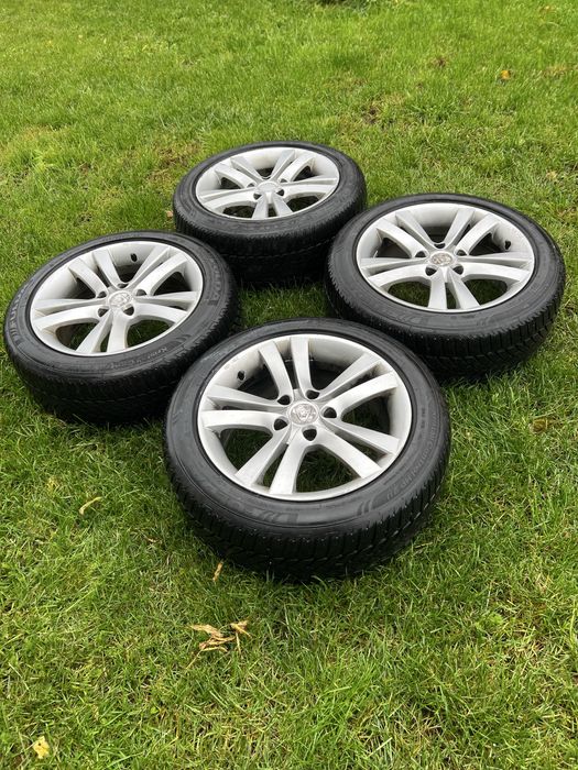 Koła aluminowe 17 5x120 BMW OPEL z oponami zimowymi fulda 225/50 r17