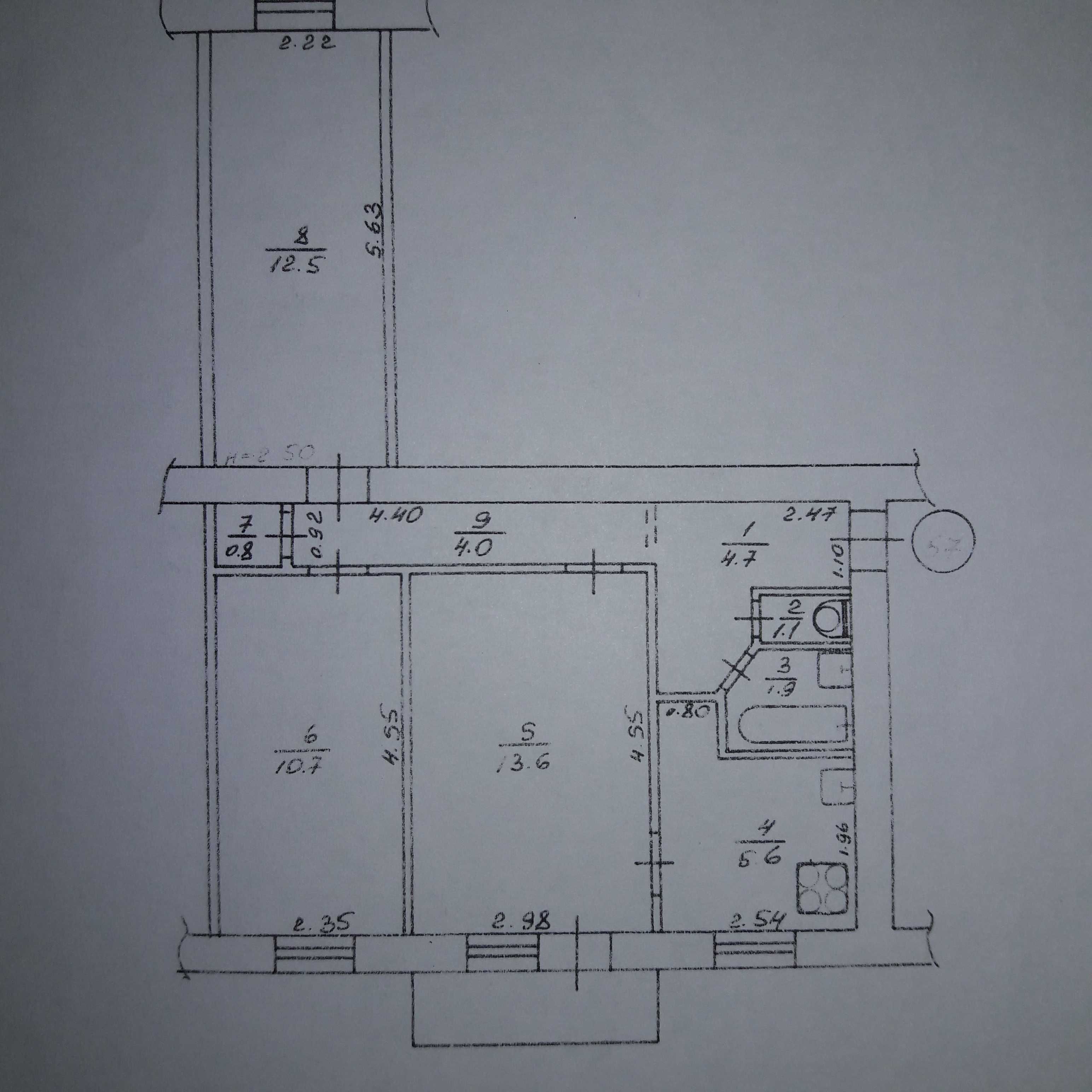 Продам 3-х ком. квартиру. Павлово Поле, ул. 23-Августа, 13-А