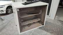 Szafa serwerowa rack 19" skrzynka wisząca 400x600x520 szyba