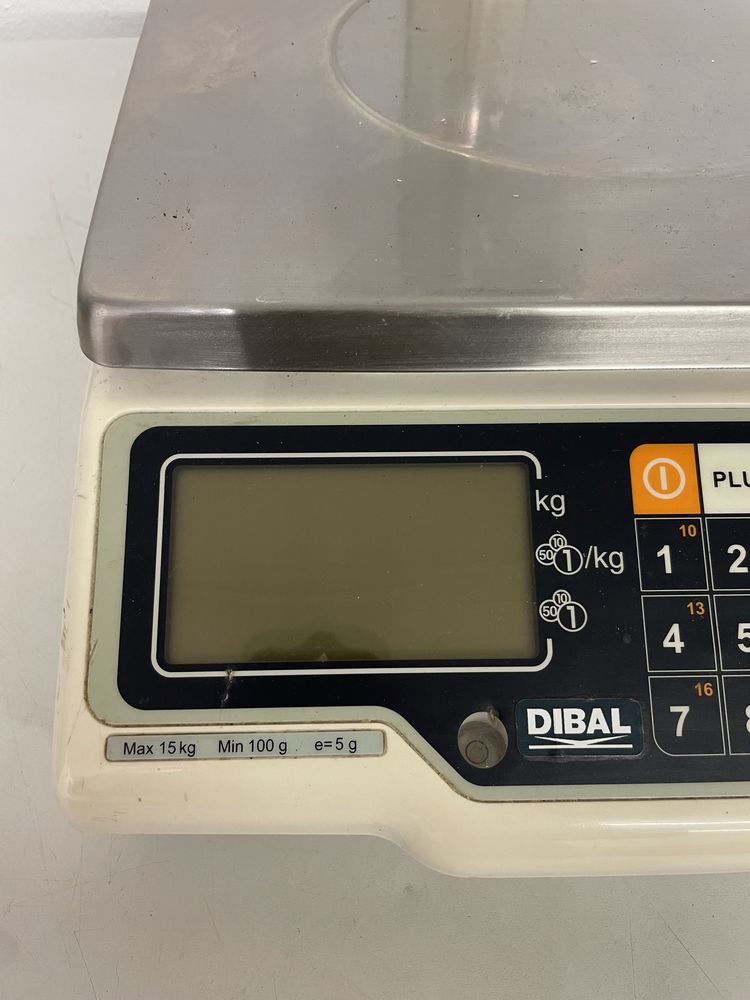 Balança digital Dibal peso máximo 15kg