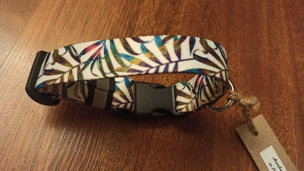 NA CEL CHARYTATYWNY Obroża dla psa. Hand made