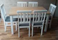 Nowy zestaw stół plus 6 krzeseł