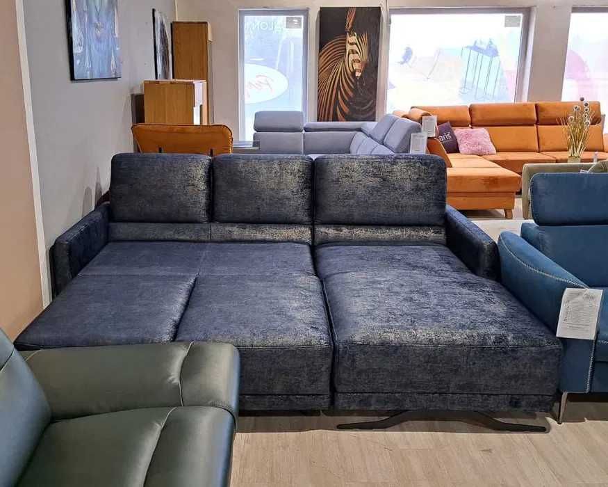 Narożnik IBISCO z funkcją spania i pojemnikiem VERO Promocja 40%