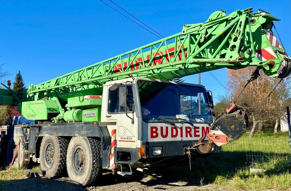 Dźwig żuraw samojezdny liebherr ltm 1040-3