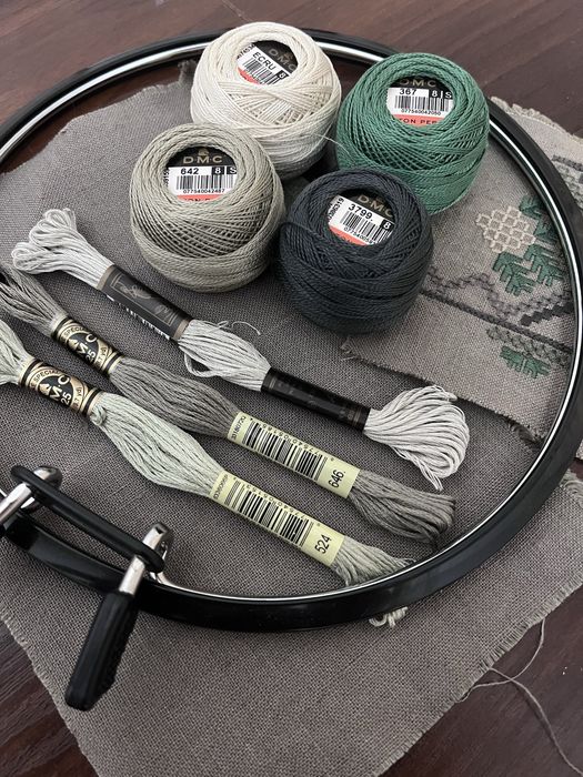 Продам нитки для вишивання DMS муліне і перле.