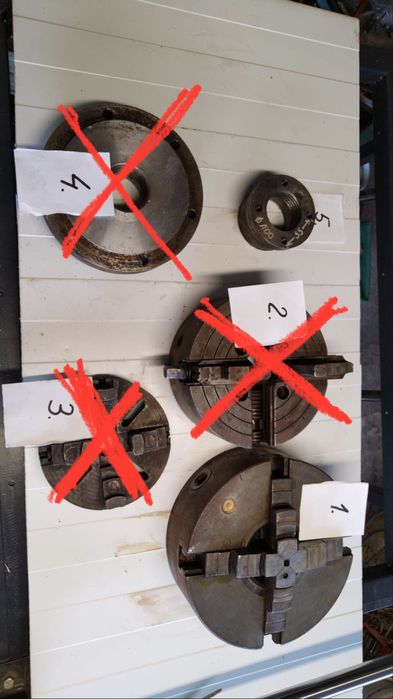 Uchwyt tokarski 200,250,tarcza zabierakowa,tokarka ,tue 35