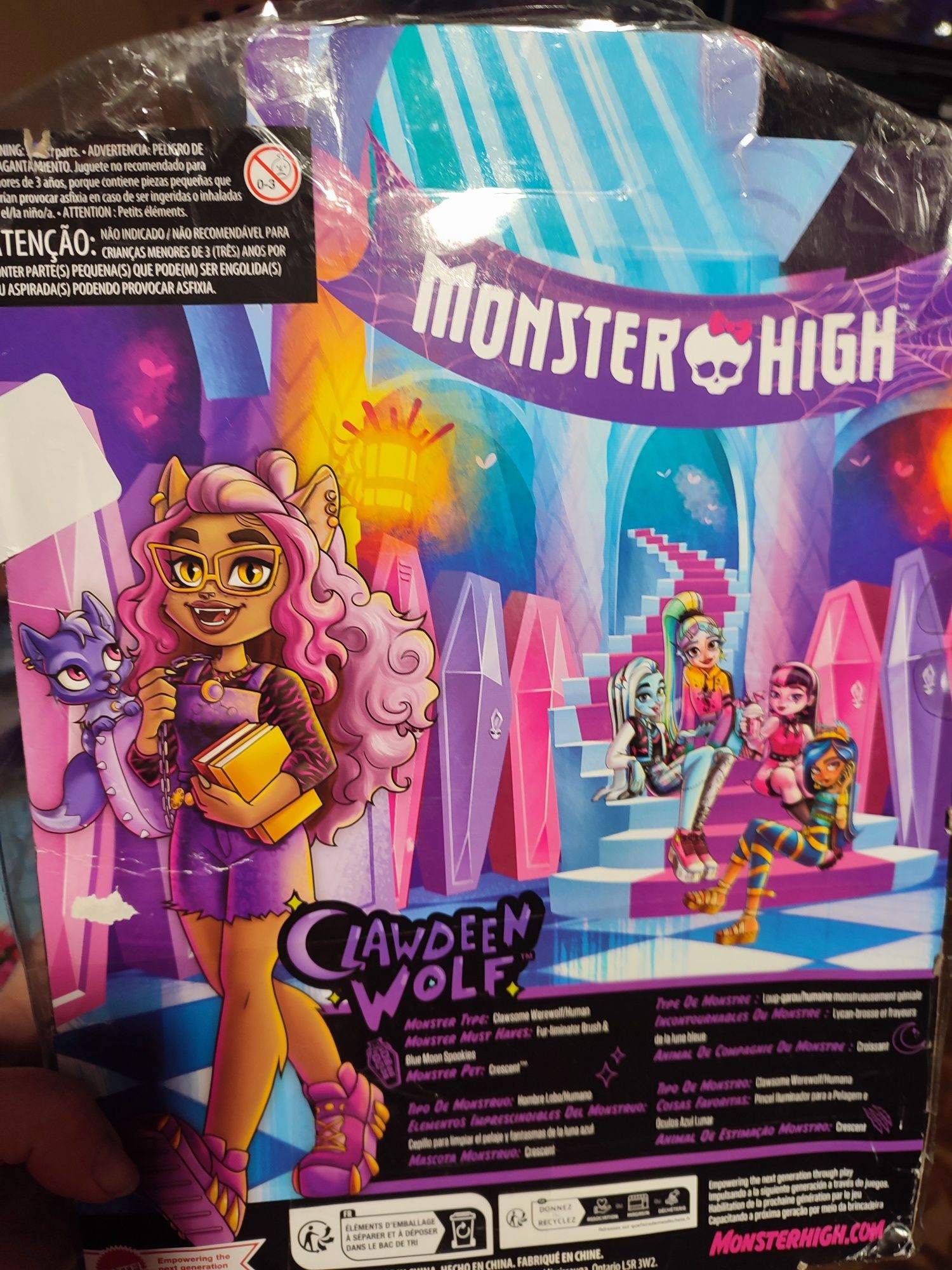 Лялька Monster High Клодін Monster Монстер Хай