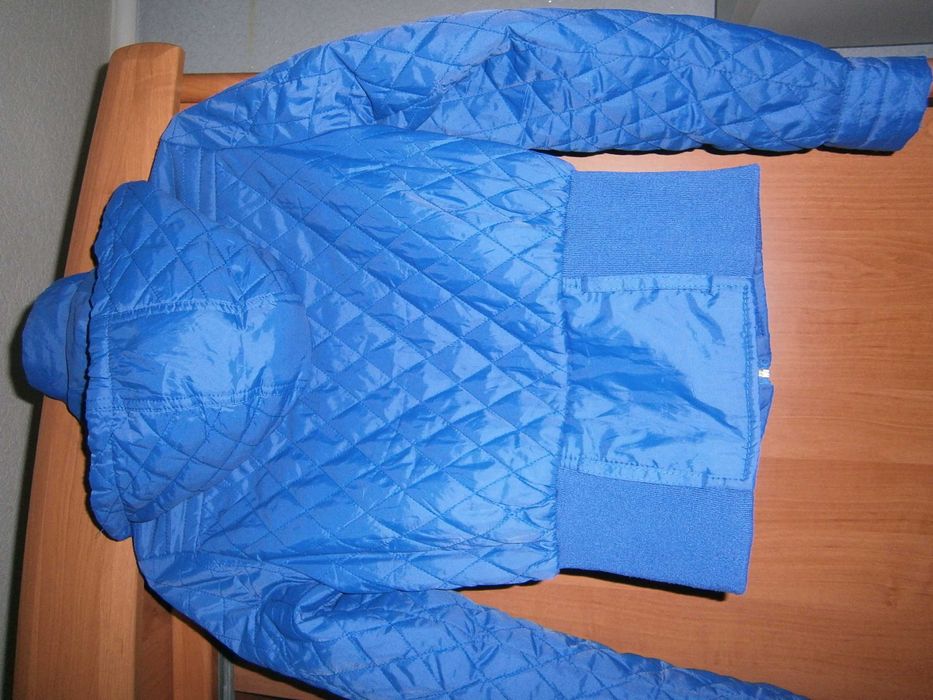 Куртка демисезонная синяя, размер S