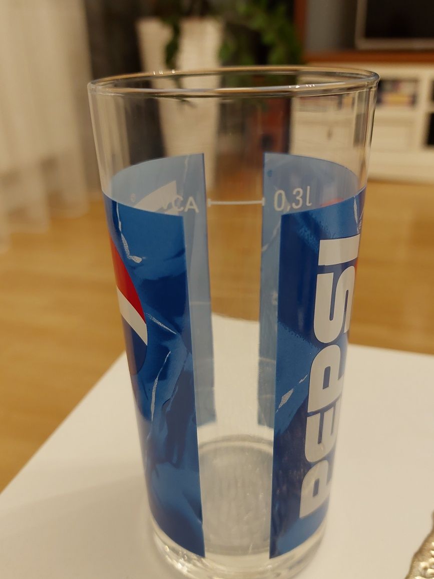 Kolekcjonerski zestaw szklanek PEPSI