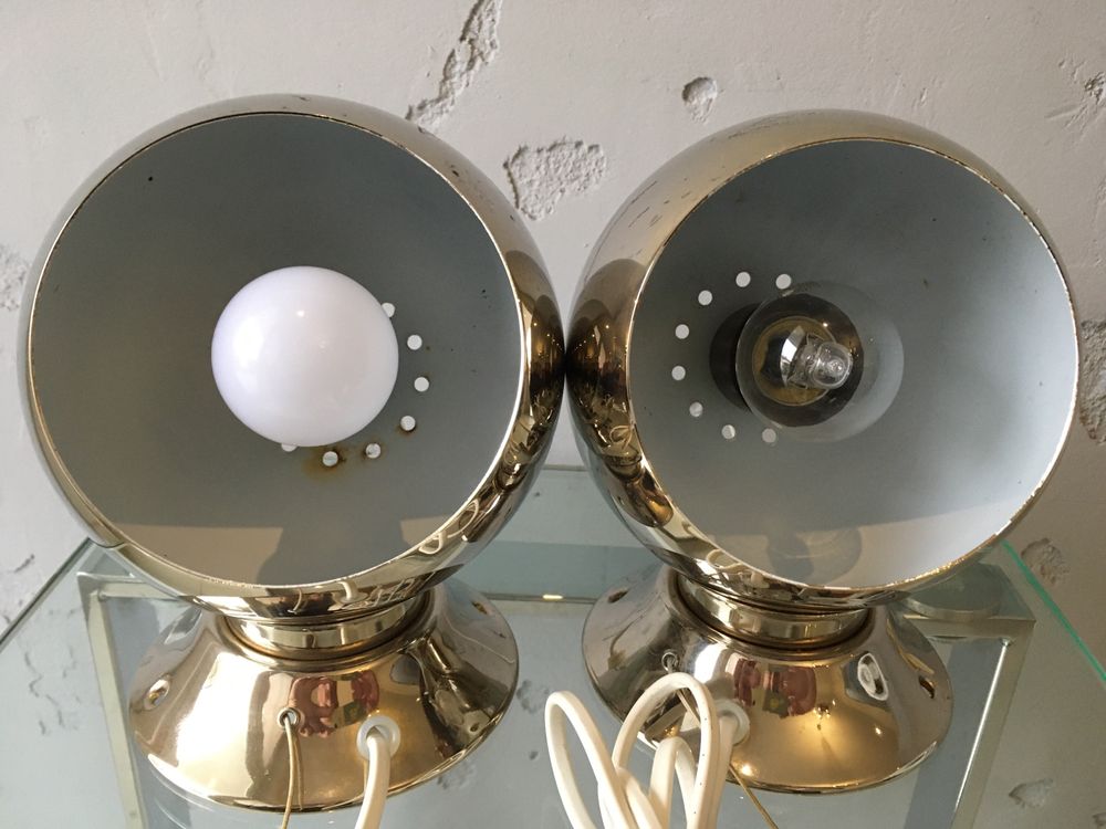 Abo Randers lampy Space Age Eye Ball design vintage lata 60