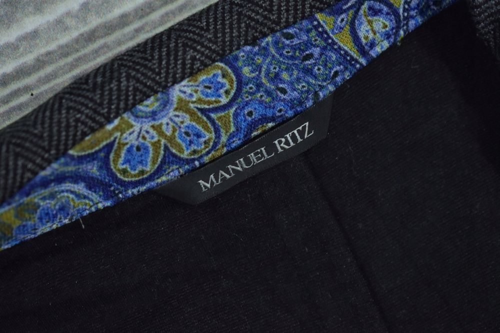 Manuel Ritz Marynarka Bez Podszewki Blazer Slim Fit 52
