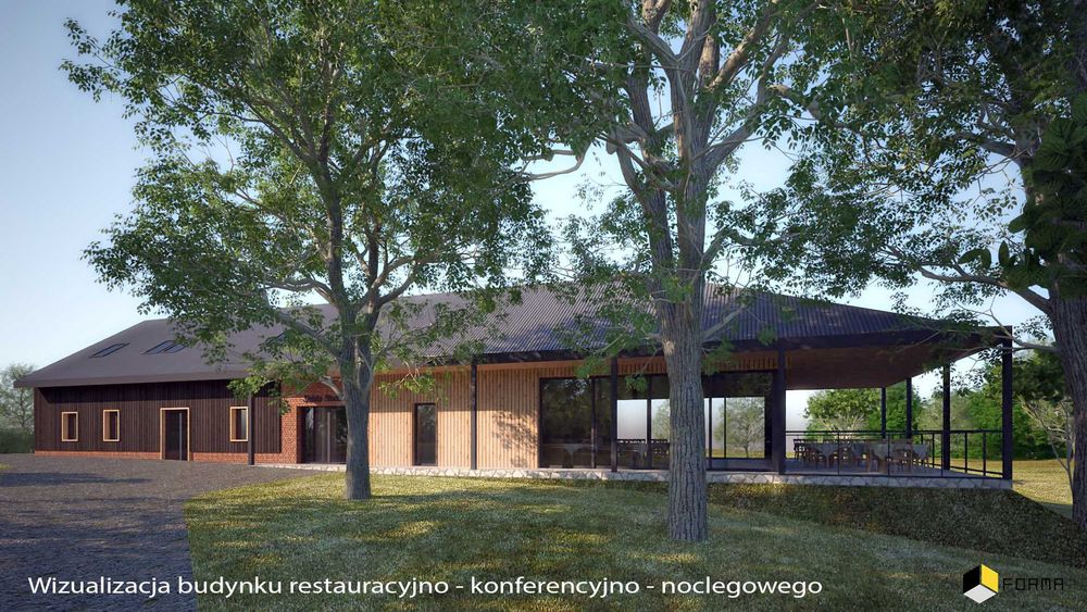 Dzierżawa + Rozbudowa Budynku Restauracyjno Konferencyjno Noclegowego