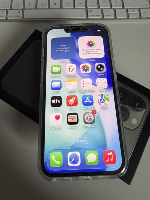iPhone 13 Pro 128gb Grafit Idealny Bateria 95%