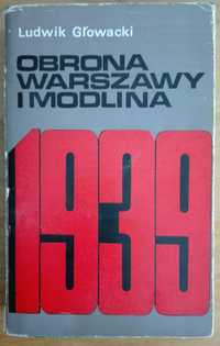 Książka Obrona Warszawy i Modlina 1939 Głowacki Ludwik