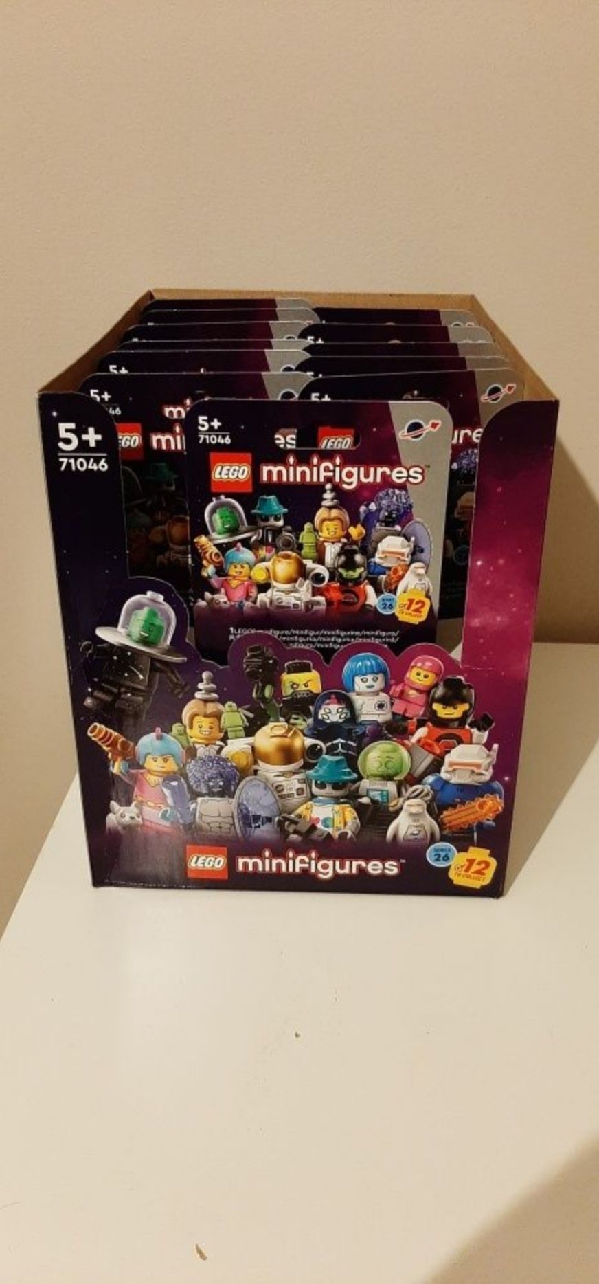 Minifigurka Figurka LEGO Seria 26 - Kosmici - Komplet - 12 sztuk