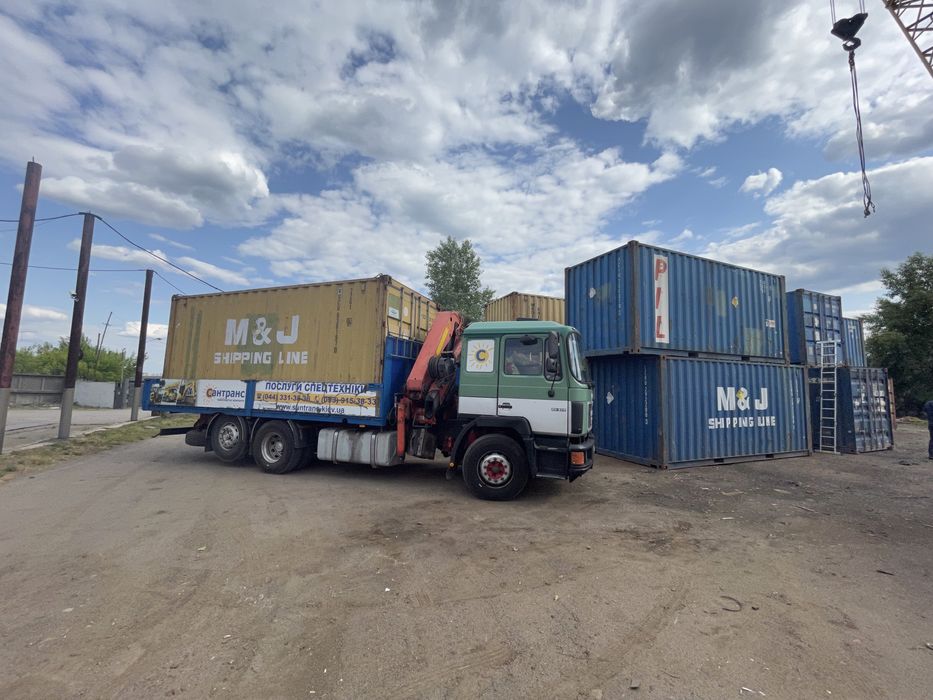 Морской контейнер 20 футов, Киев (80 шт.) От поставщика