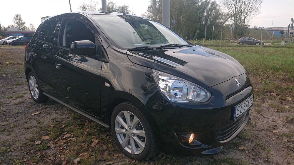 Mitsubishi 160tyś.km 2013r Czarny Zadbany Zarejestrowany w PL Ubezp.OC