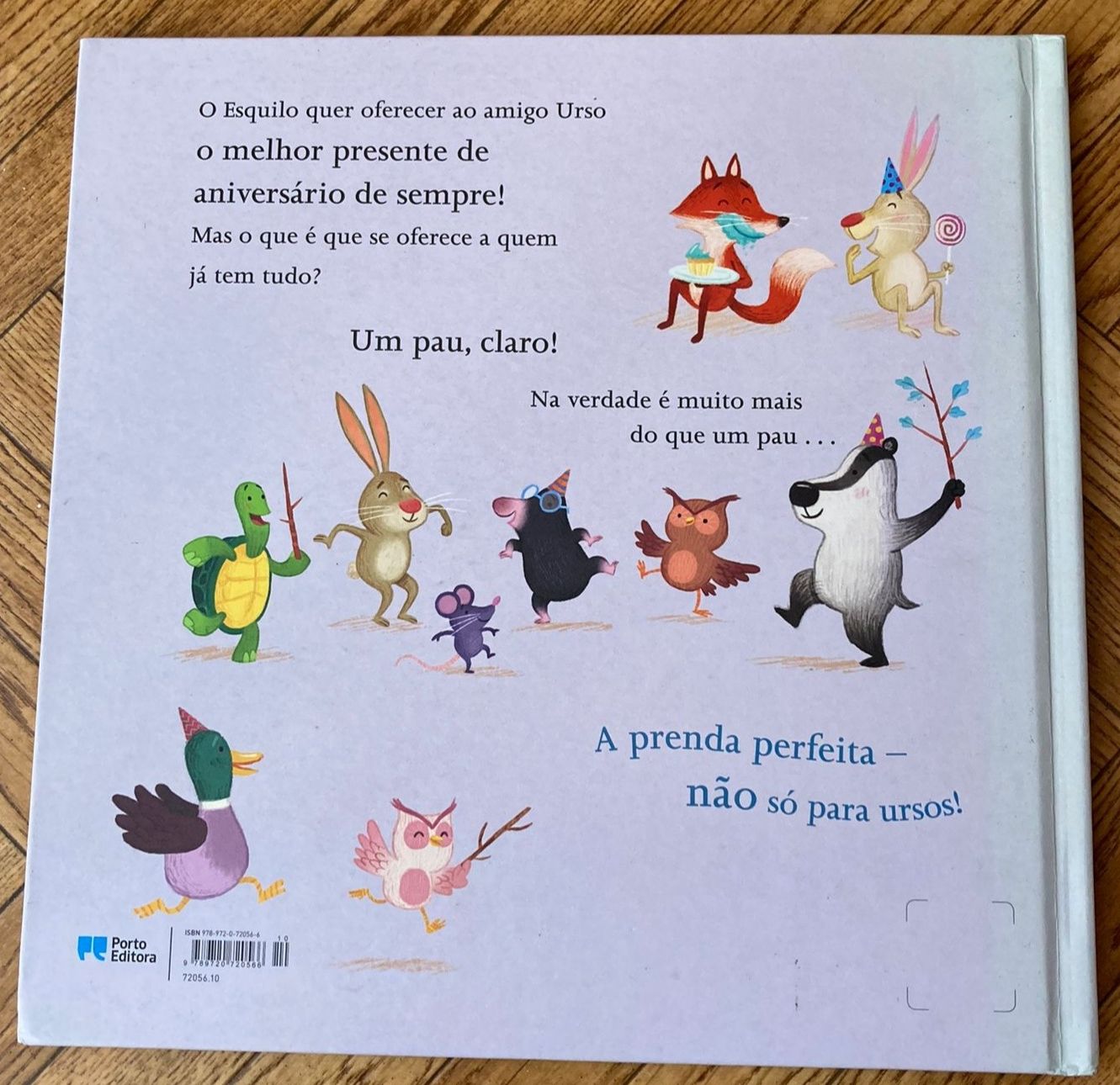 Livro" O melhor presente de Aniversário!"