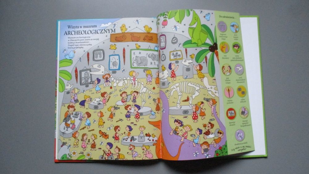 Świat Dinozaurów 1001 elementów do znalezienia Rea