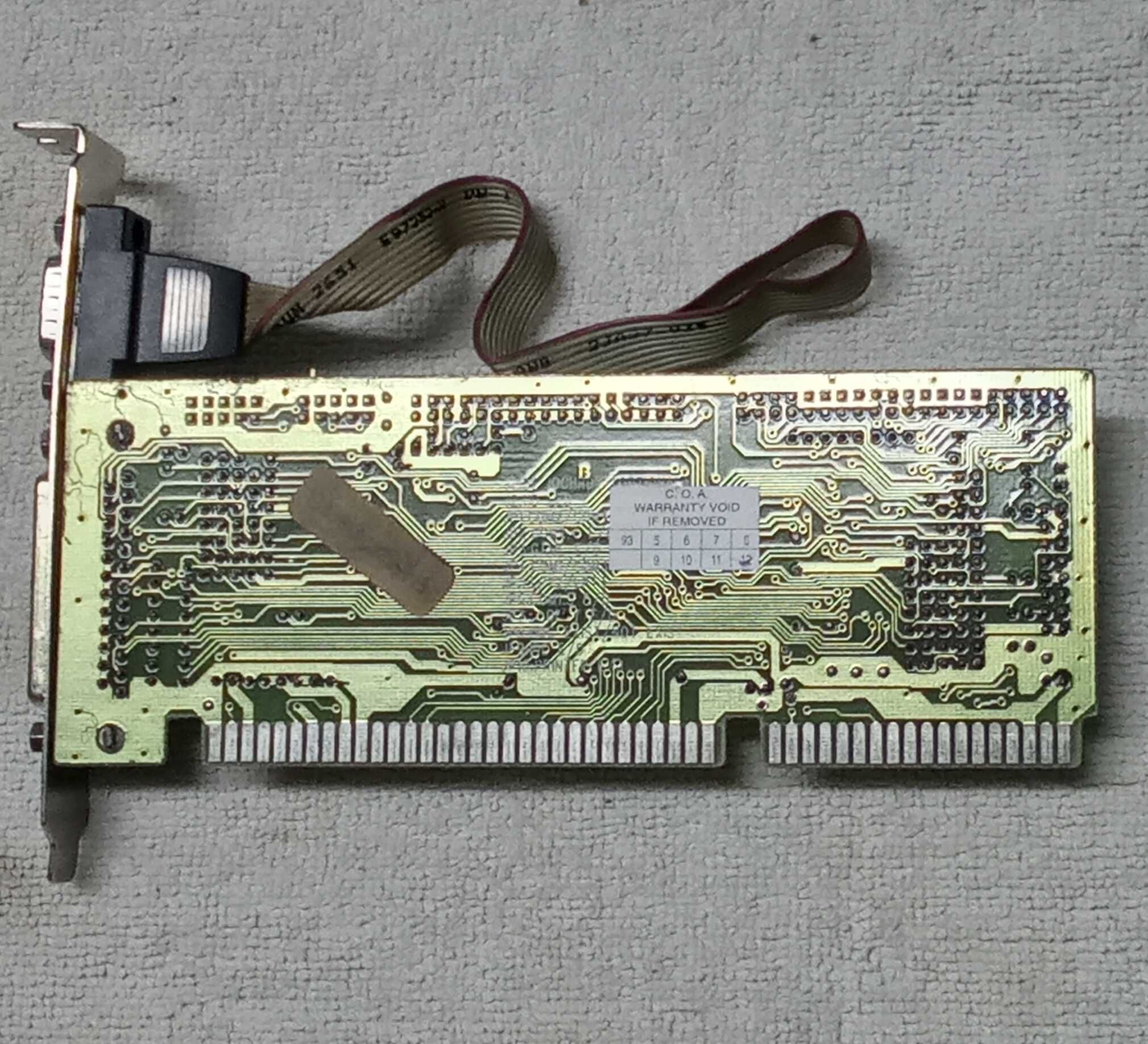 [PC Vintage] Placa controladora IDE / Floppy / portas ISA