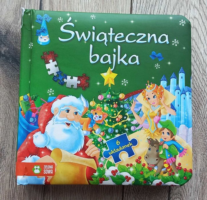 Świąteczna bajka puzzle Zielona Sowa