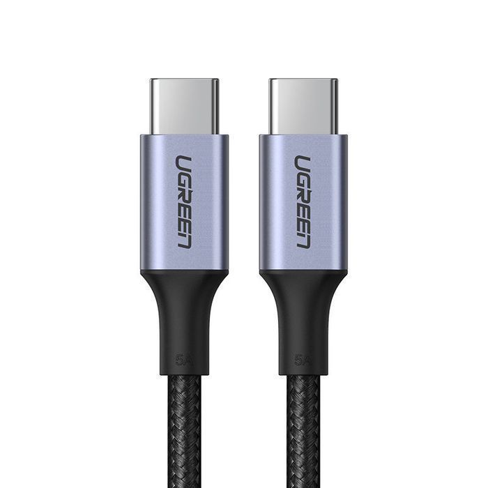 Kabel Ugreen USB Typ C - do 100W Power Delivery 3M Szary