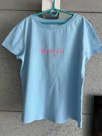 Koszulka T-shirt niebieska Hawaje Hawaii Reserved rozmiar S