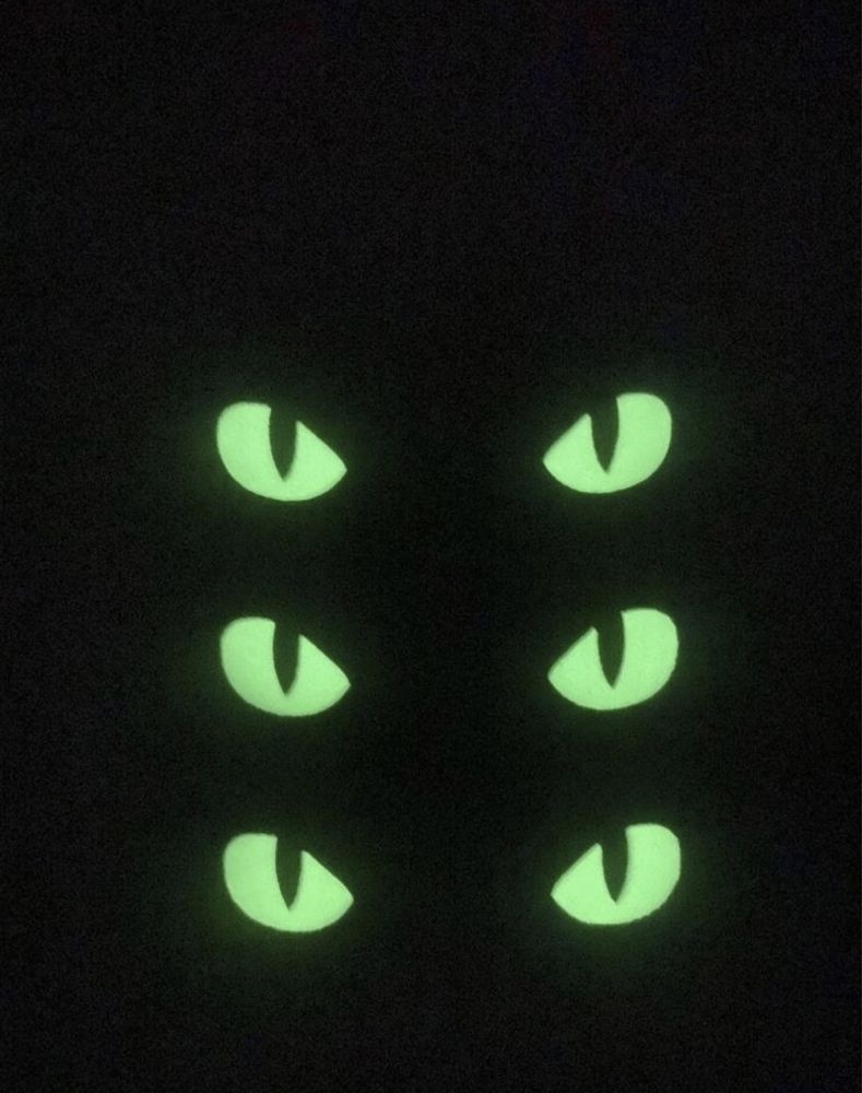 Светящийся Шеврон M-Tac "Кошачьи глаза"(Патч ,Нашивка) мультикам,олива