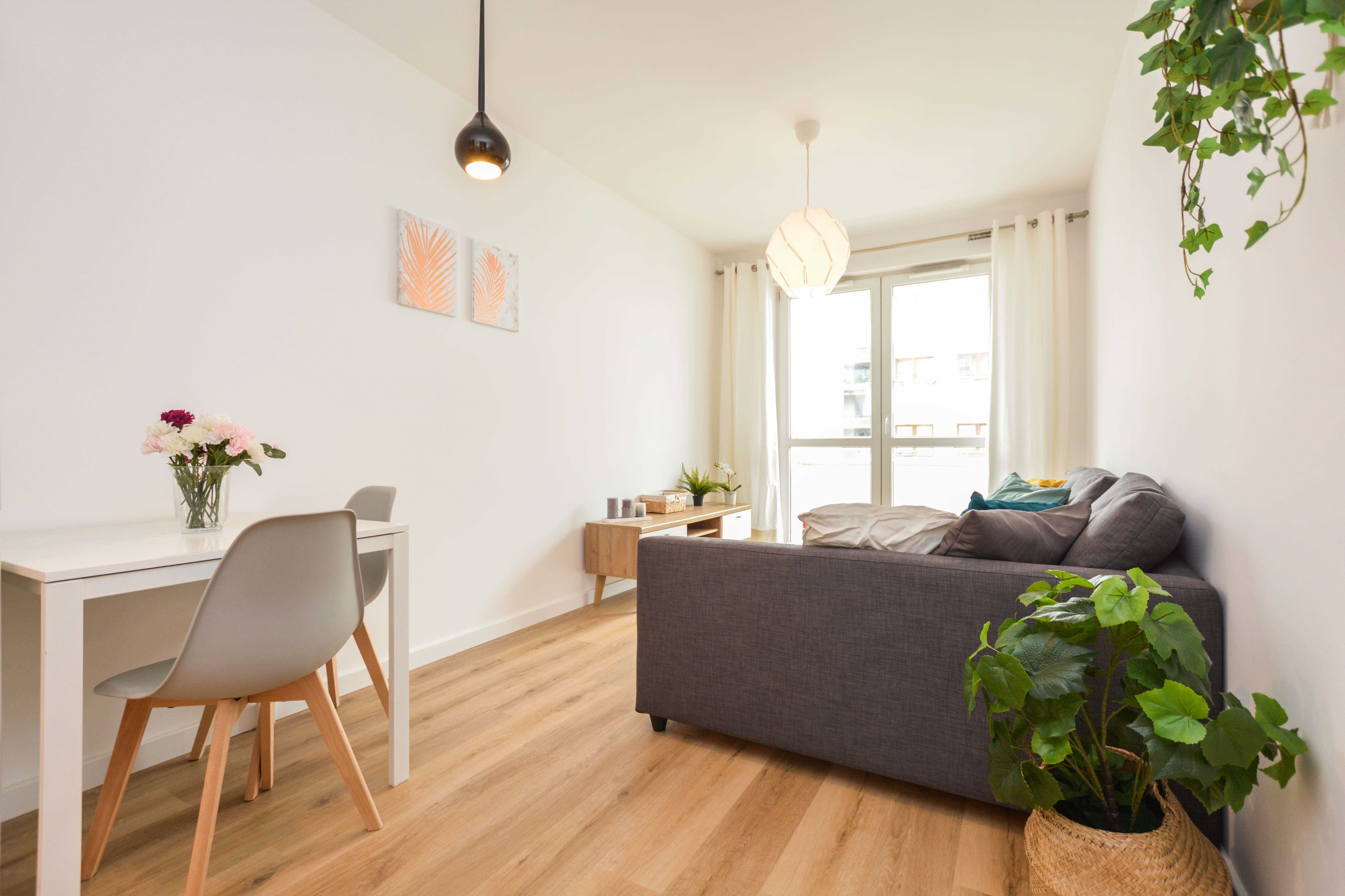 2 pokoje, duży balkon, umeblowane, blisko Tauron Areny