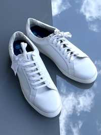 Nowe Trampki Gordon & Bros białe skóra naturalna szyte buty sportowe