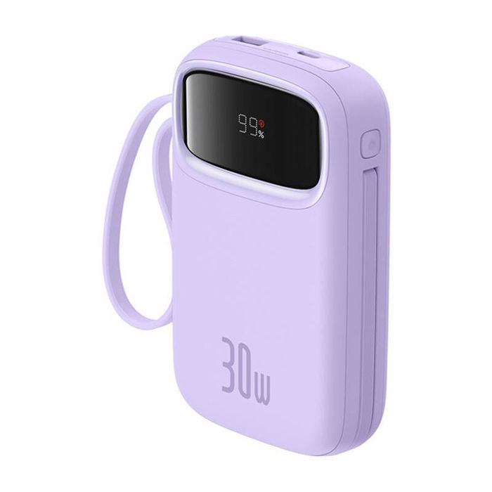 Powerbank Baseus Qpow 2 10000Mah 30W 2Xusb-C Fioletowy