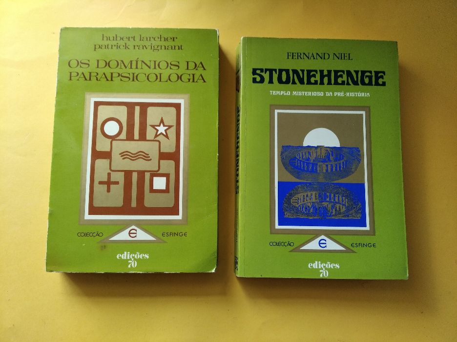 Dez livros (Stonehenge, História da magia, O livro dos mundos ..)