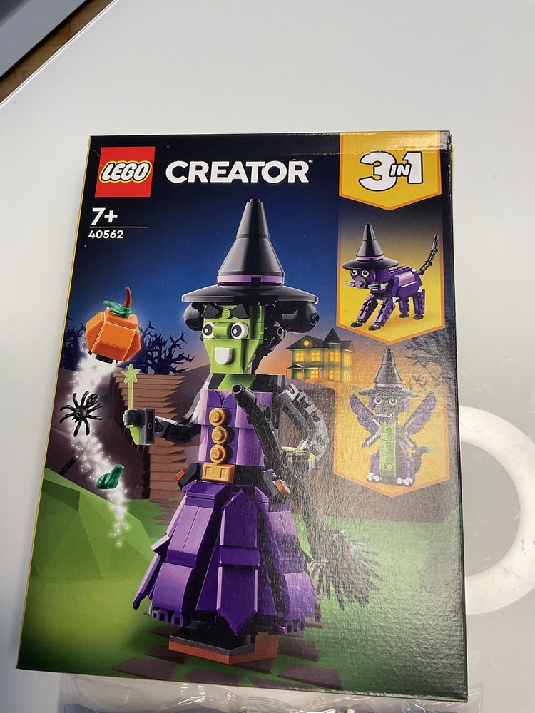 Lego 40562 + 40608 Czarownica 3in1 plus Halloween Fun