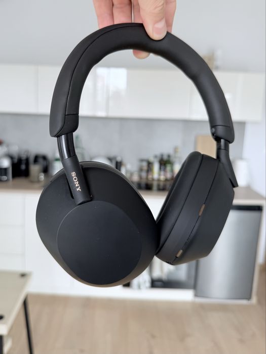 Słuchawki nauszne Sony WH-1000XM5 czarne