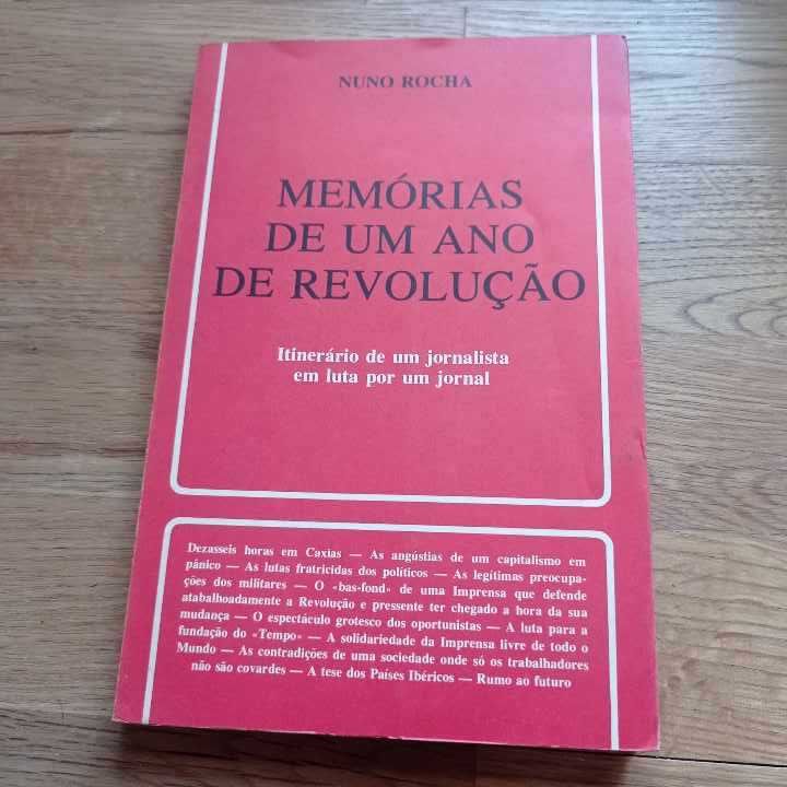 vendo livro memorias de um ano de revolução