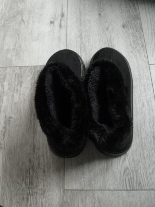 NOWE Buty czarne ocieplane