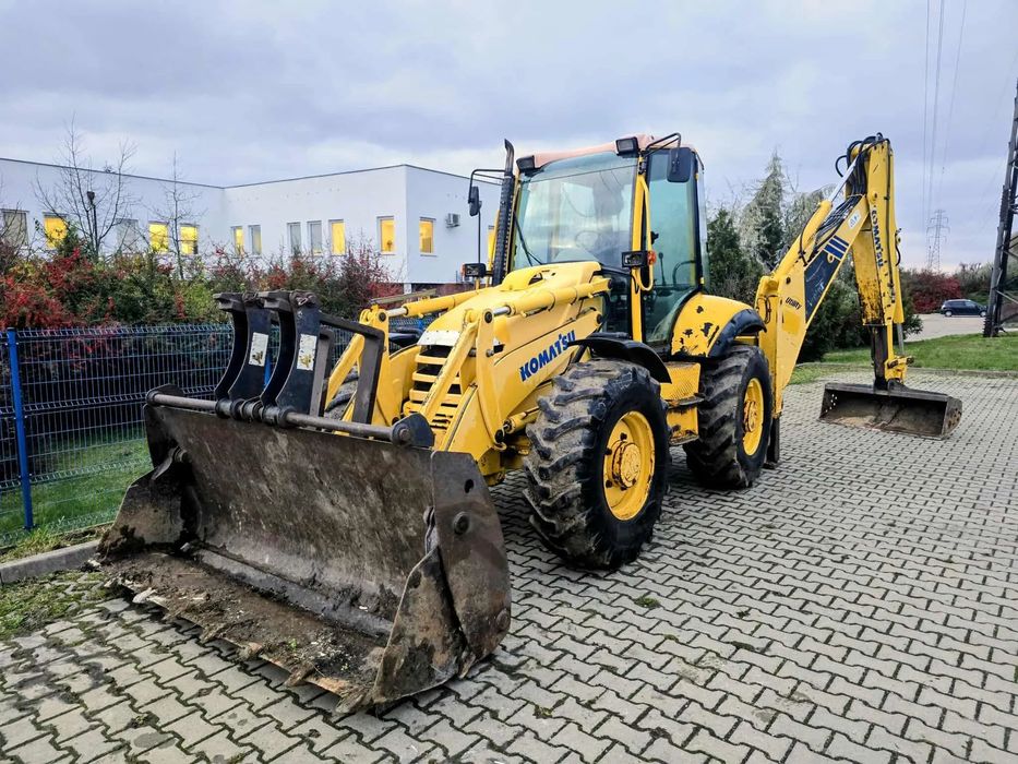 Komatsu WB97S  BRUTTO 1wł Stan Bdb Salon PL PowerShift  Koparko Ładowarka 580sr 695sr LB 4CX