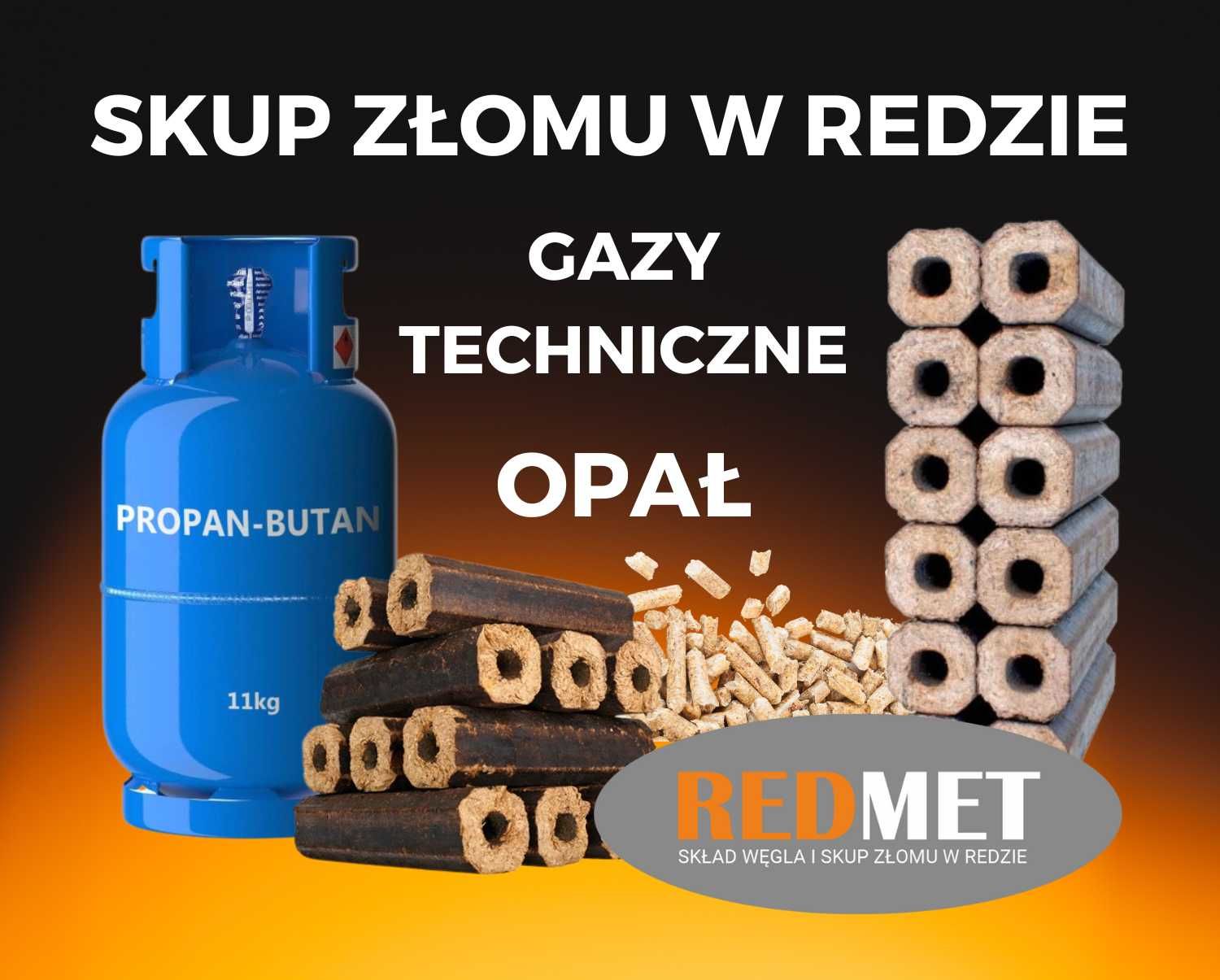 Skup Złomu - Kabli - Makulatury - Gazy Techniczne - Pellet - Brykiet