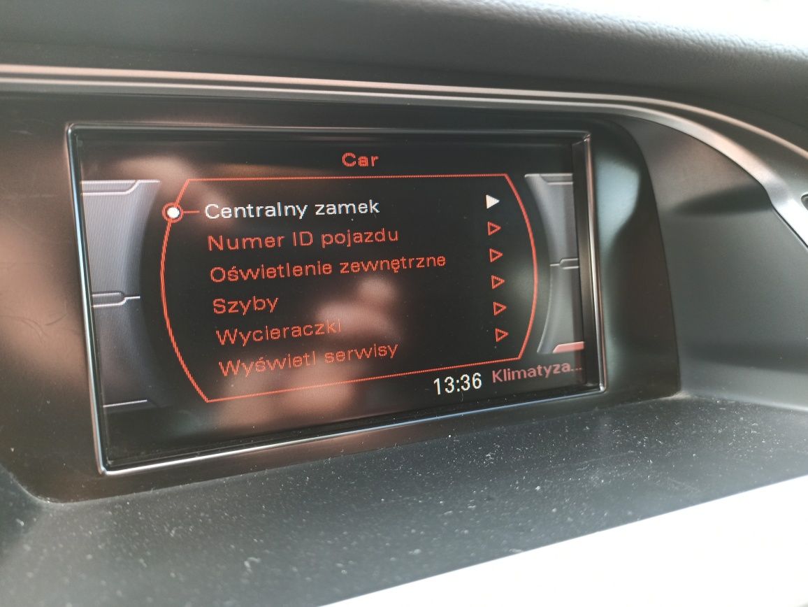 Polskie Menu Audi Concert Symphony A4 A5 Q5