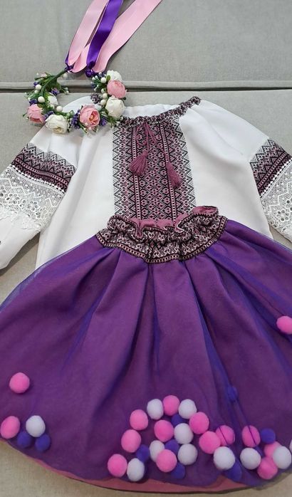 Вишиванка комплект українського вбрання 3-6 років