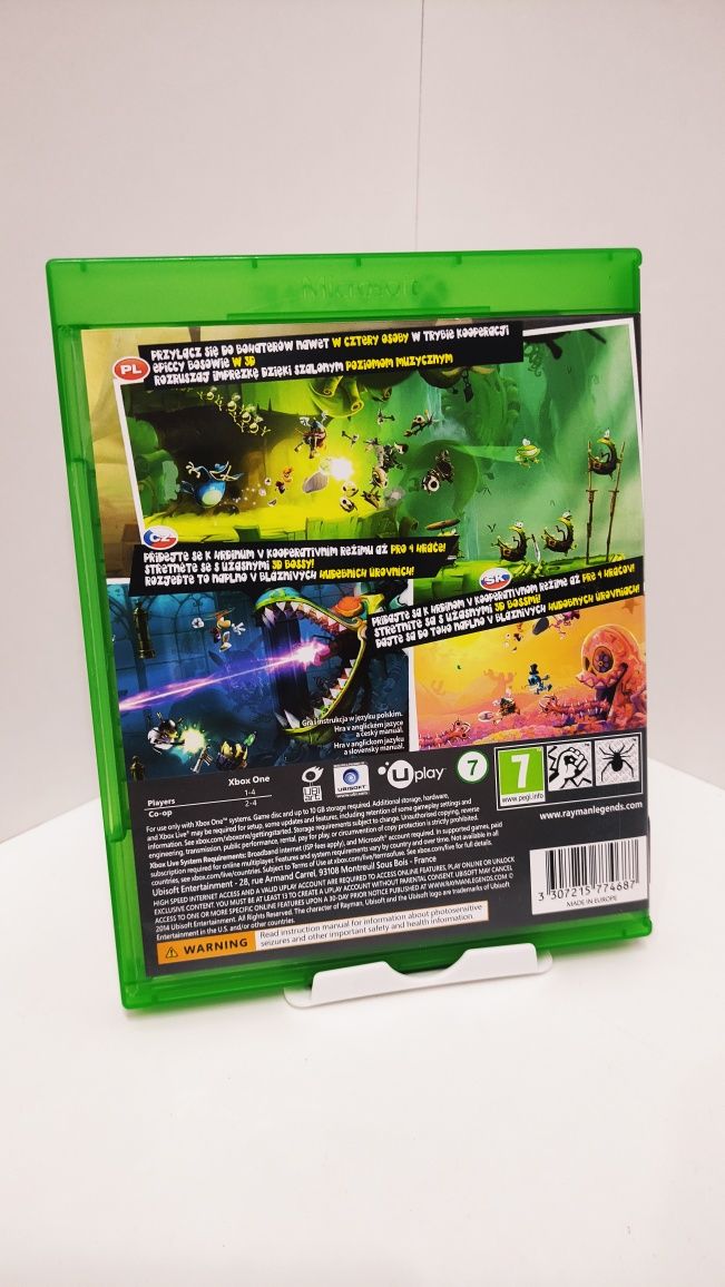 Rayman Legends Xbox One PL wersja dla dzieci