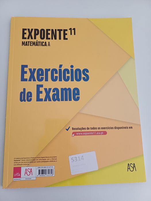 Expoente 11 Matemática A