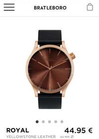 Relógio Bratleboro Royal Dourado 44mm