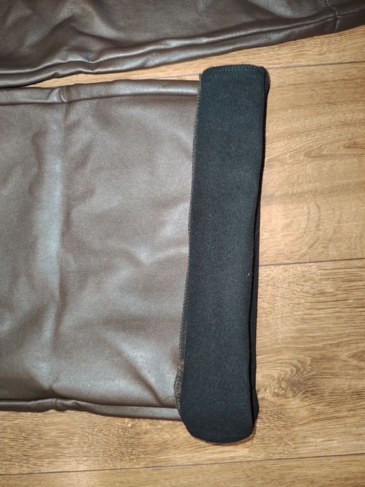 Шкіряні  штани брюки xl