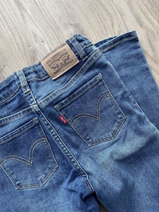 Spodnie jeansowe Levi’s skinny 140 10 lat jak nowe
